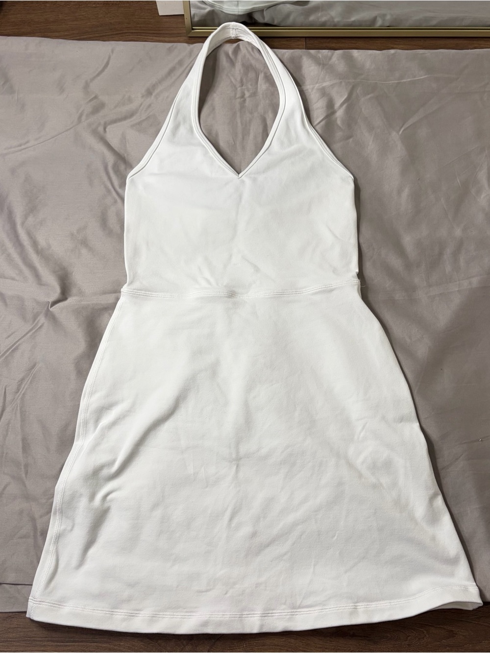 Aritzia wildfred halter dress